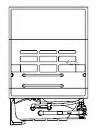 Jacuzzi M366000; Vantage (R); 1997 Builder Series Whirlpool ada with surround 4 HTC 10.0 amp 115 volt technical part breakdown owner manuals Specifications Catalog   M796000