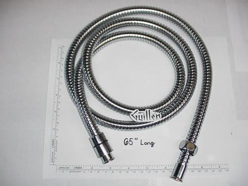 Jacuzzi M427827;; 69"" handheld shower hose; in Chrome; Discontinued Product - Use Jacuzzi D585827