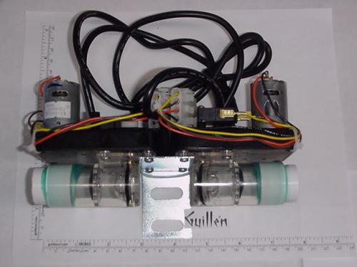 Jacuzzi M474000;; Electronic air volume control valve and bracket assembly; Unfinish