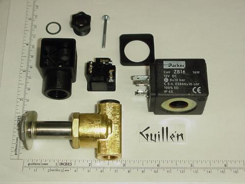Jacuzzi M483000; J Sha (Italy); Solenoid valve drain; Unfinish; Discontinued Product