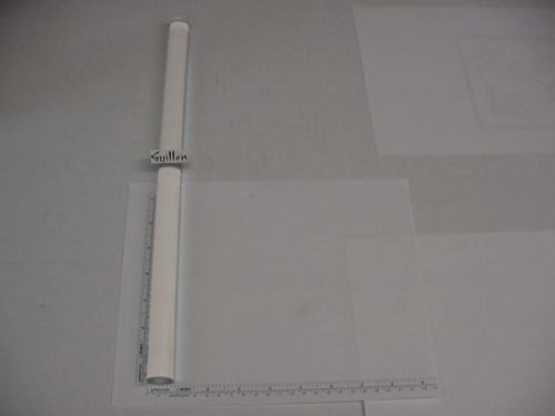 Jacuzzi M728000;; Handle clear 16" long x 7/8"; Unfinish   H624000