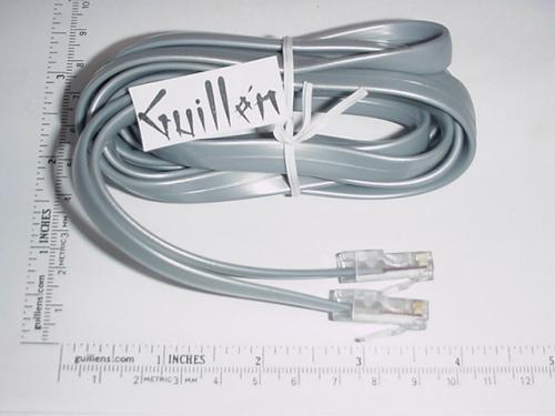 Jacuzzi M825000;; Double 6 pin cord for control panel electronic cable; Unfinish