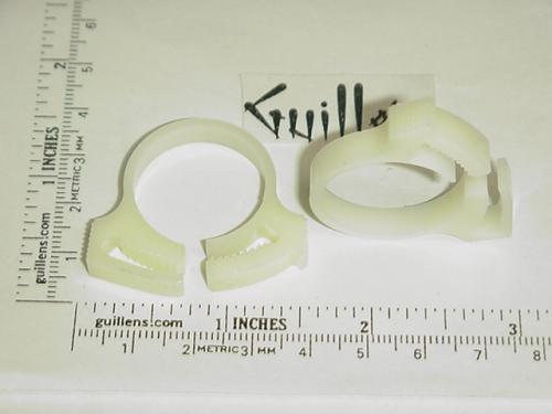 Jacuzzi M838000; Jespa; Clamps hose snap .81 id for J-Sha (Italy); Unfinish; Discontinued Product