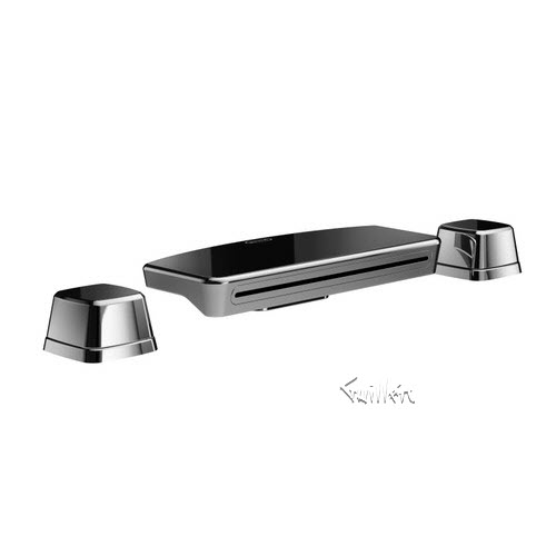 Jacuzzi MP33827; Water Rainbow; flow bathtub filler faucet cannot be used to retrofit older water rainbow fillers; in Polished Chrome   5996827; 6630827; 6000827