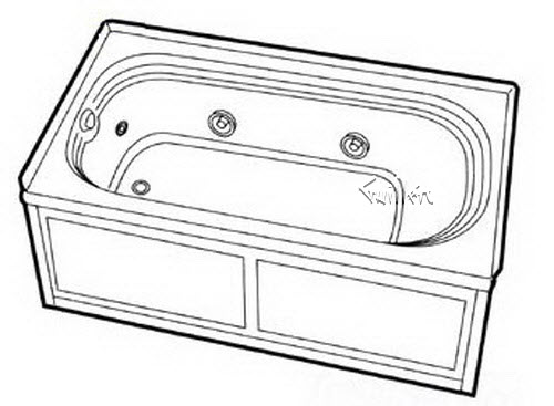 Jacuzzi N600000; Luxura (R); 1999 Builder Series Whirlpool with skirt LH left hand 4 HTC / 2 BMH jets .75 hp / 1.5 hp pump motor 10.0 amp 115 volt 15 amp technical part breakdown owner manuals Specifications Catalog   R066000