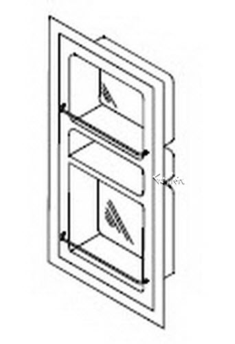 Jacuzzi N665000; Niche (R); 1998 Shower Series shower system technical part breakdown owner manuals Specifications Catalog   N918000A