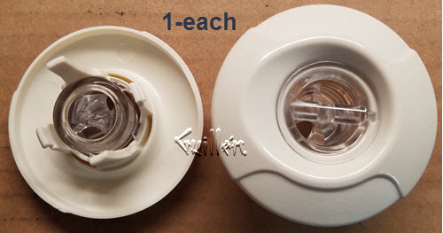 Jacuzzi NU42969; ; escutcheon spinner 1"" v jet; in Oyster