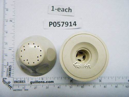 Jacuzzi P057914;; Body Spray jet assembly 16 hole welded; in Almond   P057958  ; Discontinued Product - Use Jacuzzi P058914