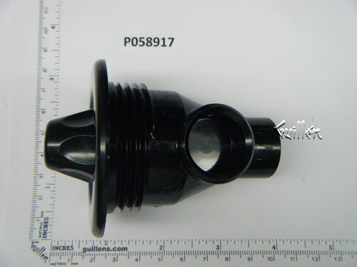 Jacuzzi P058917;; Jet body spray assembly; in Black; Discontinued Product