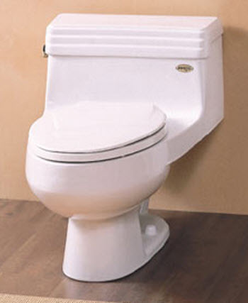Jacuzzi P355; Trivella (R); elongated one piece toilet 1.6 gpf / 6.0 lpf technical parts breakdown manuals specifications catalog; in Unfinish   LUXURA