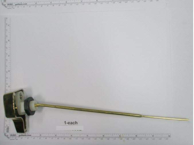 Jacuzzi P424829; ; flush actuator trip lever; in Bright Brass