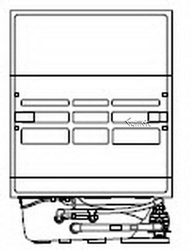 Jacuzzi P433000; Pulsar II (R); 1999 Designer Series Whirlpool bath with surround RH right hand b2 2 HTC / 2 BMH jets 10.0 amp 115 volt technical part breakdown owner manuals Specifications Catalog   R307000