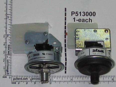 Jacuzzi P513000;; Switch pressure 20 amp; Unfinish; Discontinued Product