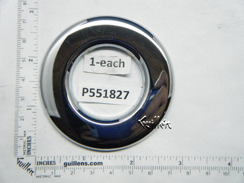 Jacuzzi P551827; Spinning Jet ; Face ring trim; in Chrome; Discontinued Product