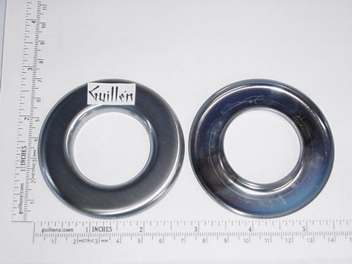 Jacuzzi P551898; Spinning Jet ; Face ring trim; in Brushed Chrome; Discontinued Product