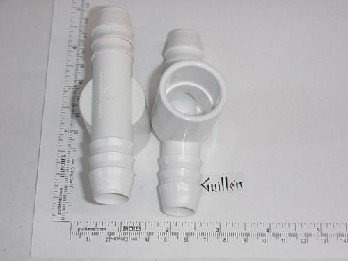 Jacuzzi P601000;; 3/4"" barb x 3/4"" barb x 3/4 s pvc tee; Unfinish; Discontinued Product