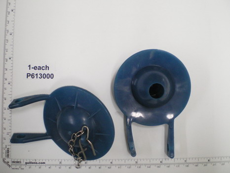 Jacuzzi P613000;; Flapper with chain only; in Blue   P605000; P617000