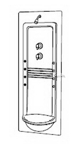 Jacuzzi P850000; Stylos II (R); 1999 J-Shower (R) Series shower system technical part breakdown owner manuals Specifications Catalog   M935000