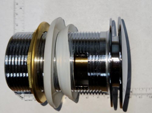 Jacuzzi PA43827; ; Replacement Drain Assembly; in Chrome    PA43000
