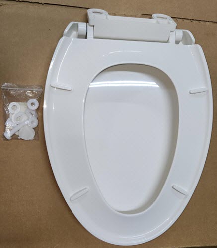 Jacuzzi PN95000;; toilet seat for primo; in White; Discontinued Product