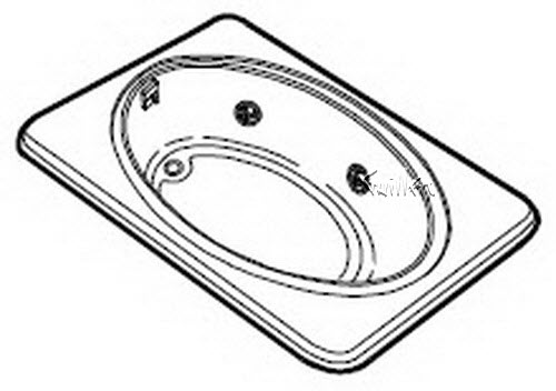 Jacuzzi R135000; Madira (R); 1999 Builder Series Whirlpool bath RH right hand b1 4 HTC / 1 BMH jets 10.0 amp 115 volt technical part breakdown owner manuals Specifications Catalog   R719000