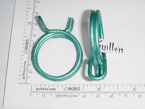 Jacuzzi R326000;; 35mm Hose clamps dual wire 1tub; Unfinish; Discontinued Product