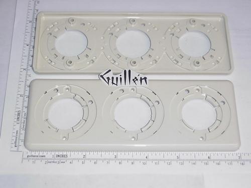 Jacuzzi R373914;; Air volume and/or on off 3 position control panel modified; in Almond Discontinued use R373 other colors