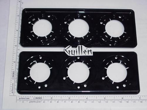Jacuzzi R373917;; Air volume and/or on off 3 position control panel modified; in Black