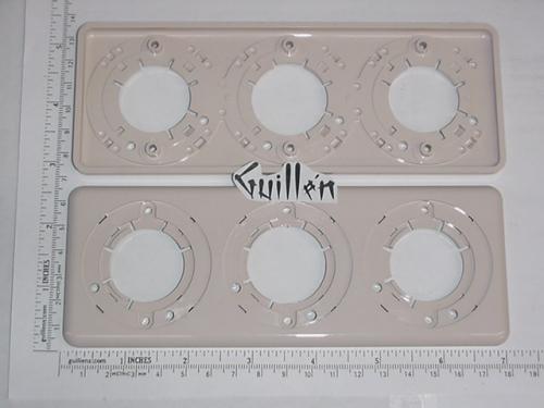 Jacuzzi R373962;; Air volume and/or on off 3 position control panel modified; in Dusty Orchid