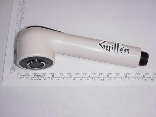 Jacuzzi S00600A; Meloh; Pullout sprayhead sprayer; in Almond; Discontinued Product