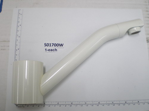 Jacuzzi S01700W; Damixa MBF 200; Faucet spout; in White; Discontinued Product
