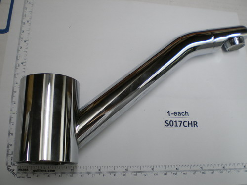 Jacuzzi S017CHR; Damixa MBF 200; Faucet spout; in Chrome; Discontinued Product