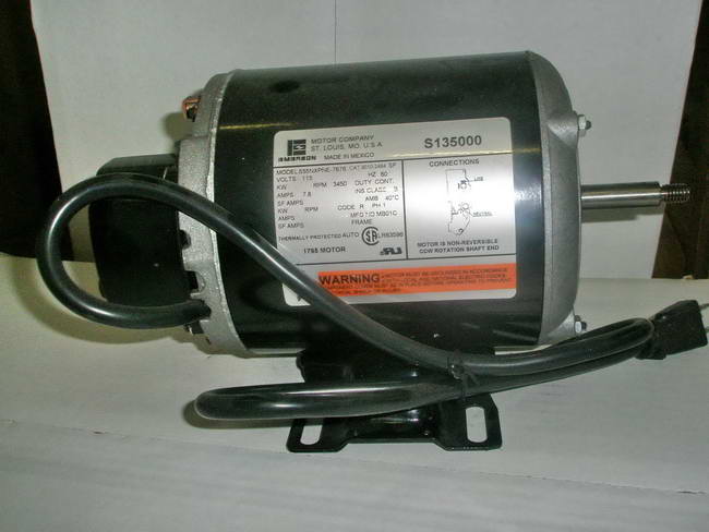 Jacuzzi S135000; Motor only for J-Pump; 7.8a 115 vac 60hz with air switch; Unfinish; Discontinued Product | S204000; 9248000; C846000; HB21000 |