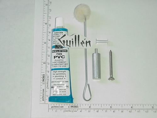 Jacuzzi T075000;; Repair kit suction fitting; Unfinish; Discontinued Product