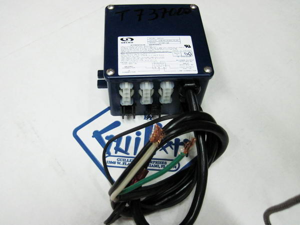Jacuzzi T737000; Affinity Gecko; Control box main; Unfinish