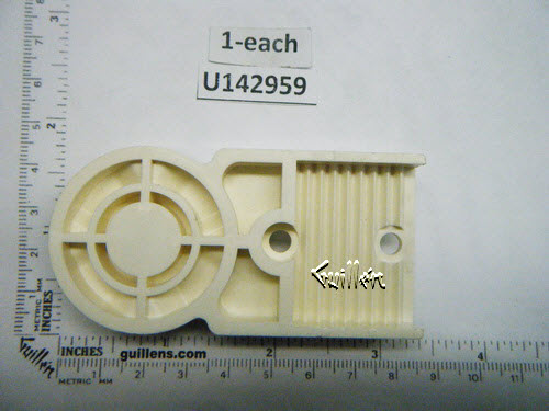 Jacuzzi U142959;; Hinge plate bottom door; in White