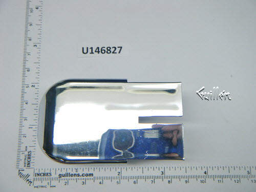 Jacuzzi U146827;; Cover hinge top; in Chrome