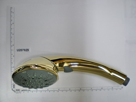 Jacuzzi U207829;; Handheld showerhead (Grohe Replacement Head); in Bright Brass   C980829  ; Discontinued Product