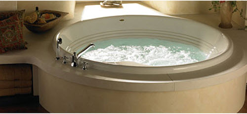 Jacuzzi U300; Cortina (R); 2005 Whirlpool Bath Luxury Collection 72 x 72 x 22.25 motor 115 volt 16 amp jets 4 AccuPro 4 PowerPro gallons 100 Incandescent light technical part breakdown owner manuals Specifications Catalog
