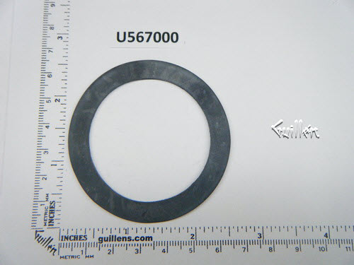 Jacuzzi U567000;; Gasket 1.90 id x .063 thk; Unfinish