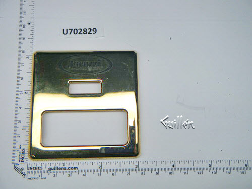Jacuzzi U702829;; Faceplate digital control steamer; in Bright Brass; Discontinued Product