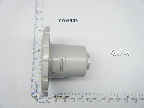 Jacuzzi Y763945; Hydro air; Adjustable nozzle; in Silver; Discontinued Product