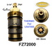 Jacuzzi FZ72000;; __ 3-1/4in 24pt; Thermostat cartridge for U547000; in Unfinish