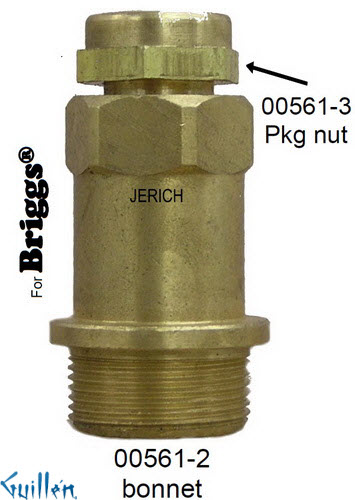 JER 00561-2;; __ UNK 18pt; bonnet assembly; in Chrome