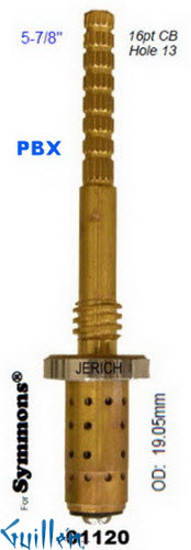 JER 01120;;__ 5-7/8in 16pt; pressure balance catridge; in Unfinish
