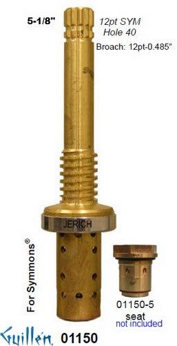 JER 01150;;__ 5-1/8in 12pt; pressure balance catridge; in Unfinish