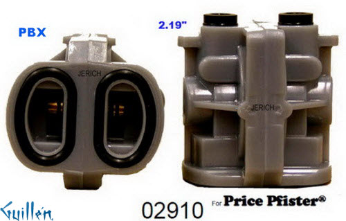 JER 02910;;__ 2-1/5in UNK; pressure balance catridge; in Unfinish