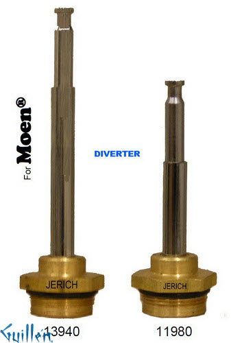 JER 11980;;__ UNK; UNK; Diverter push button; in Unfinish