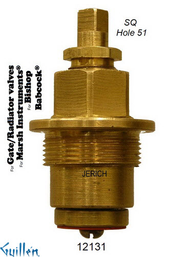 JER 12131;; __ UNK SQ; bishop and babcock piston stem; in Unfinish