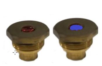 JER 15800-4;; Check stop pair for 15800 thermostat cartridge; in Unfinish